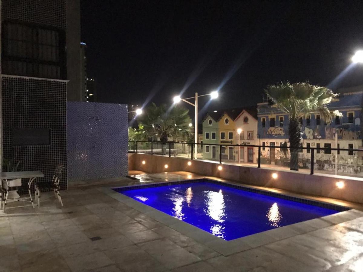 804 Lindo Flat Mobiliado Com Vista Lateral Mar Na Praia De Iracema Apartment Fortaleza  Exterior foto